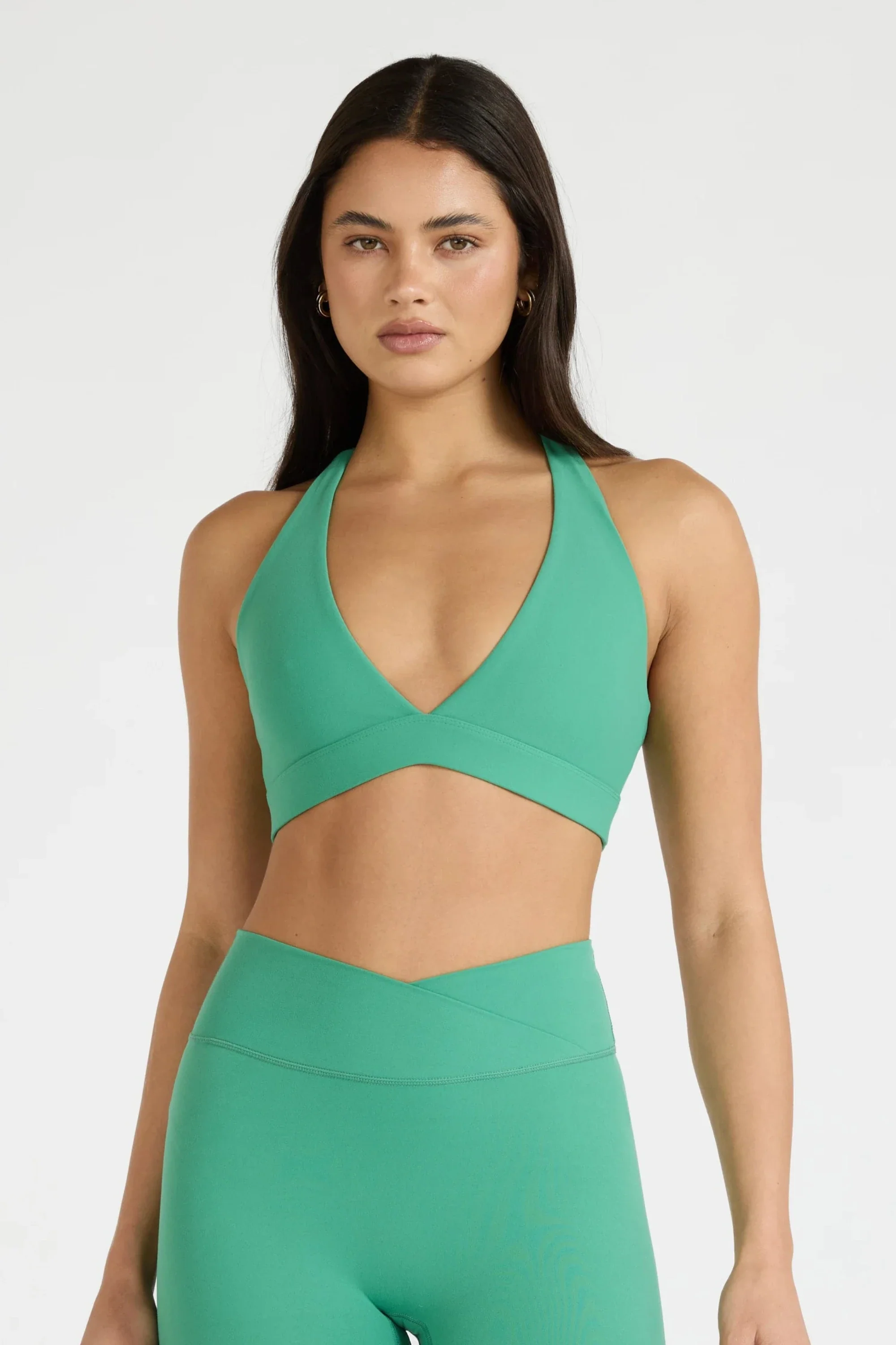 ALLFENIX CloudCore Deep V-Neck Sports Bra
