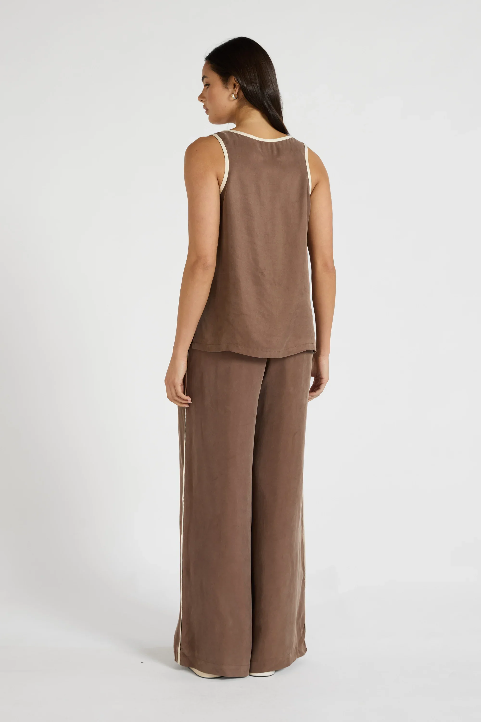 Cupro Contrast Tank - Image 3