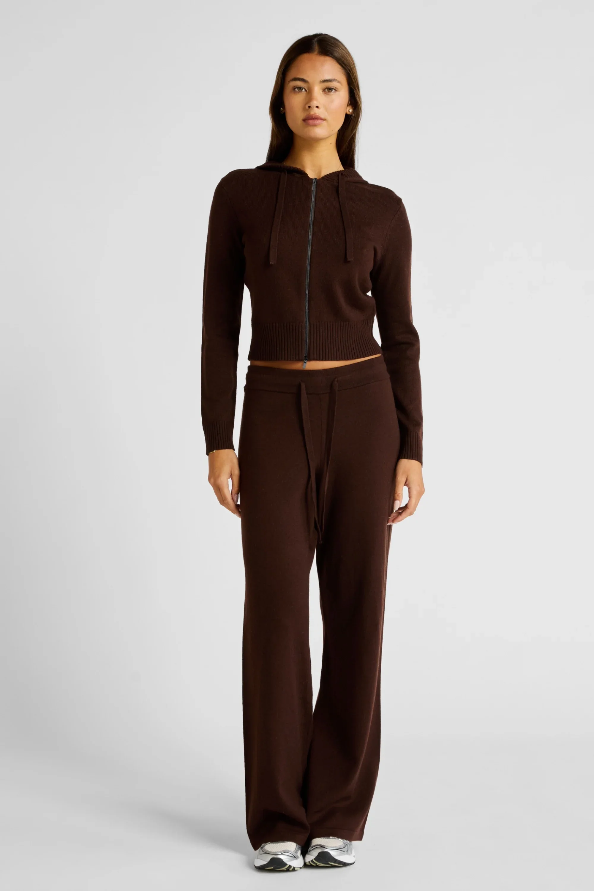 Wide Leg Knit Pant - Image 3